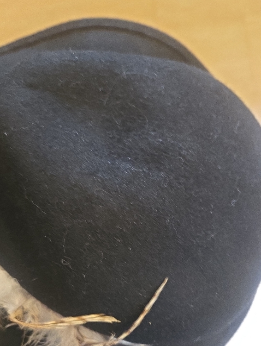 Juicy Couture 100% Black Wool Fedora - Picture 4 of 8
